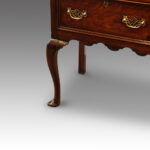 Antique oak cabriole leg dresser - Image 4
