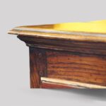 Antique oak cabriole leg dresser base - Image 9