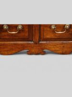 Antique oak cabriole leg dresser - Image 5