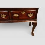 George III oak dresser base - Image 8