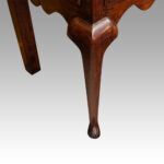 Antique oak cabriole leg dresser - Image 4