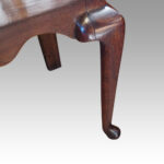 Antique oak cabriole leg dresser - Image 5