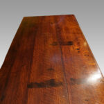 Antique oak cabriole leg dresser - Image 7