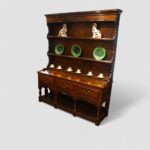 Antique oak small cottage dresser - Image 9