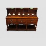 Antique oak small cottage dresser - Image 2