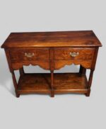 Antique oak cottage dresser base - Image 7