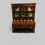 Antique oak small cottage dresser