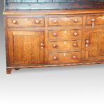 19thc. oak and cross-banded dresser - Image 2