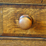 19thc. oak and cross-banded dresser - Image 8