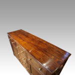 Antique oak cupboard dresser base - Image 2