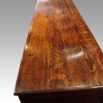 Antique oak cupboard dresser base - Image 5