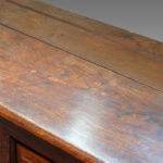 Antique oak cupboard dresser base - Image 4