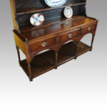 Antique oak pot board dresser - Image 3