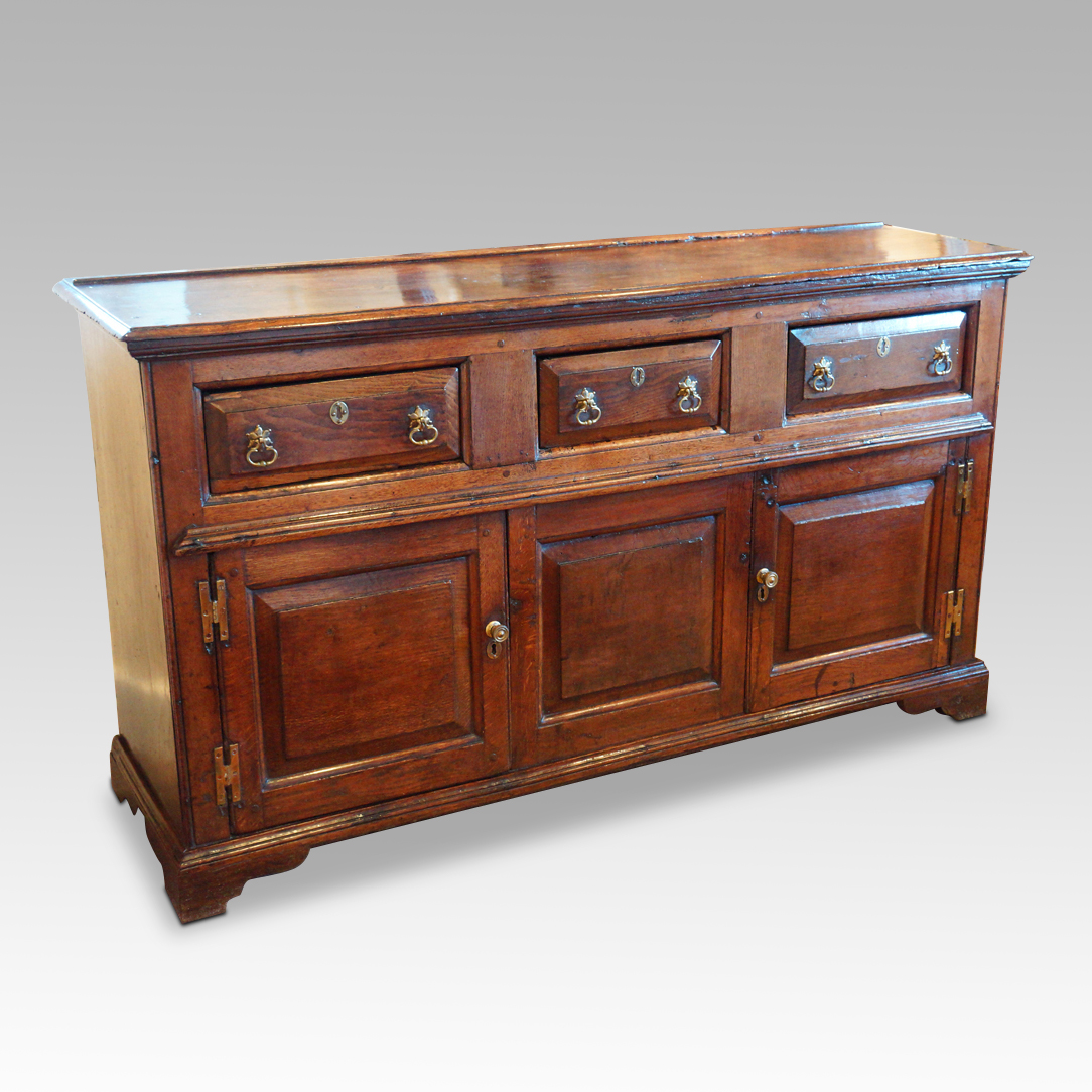 Antique-oak-dresser-base-1.jpg Antique oak dresser base - Image 1