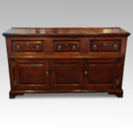 Antique oak dresser base - Image 3