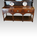 Antique oak pot board dresser - Image 4