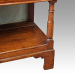 Antique oak dresser pot board base - Image 4