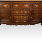Antique oak dresser base - Image 2