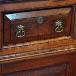 Antique oak dresser base - Image 8