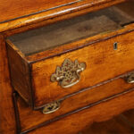George III oak dresser base - Image 5
