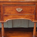 Antique oak dresser pot board base - Image 6