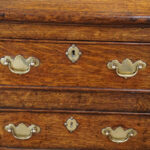 Antique oak dresser base - Image 4