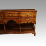 Antique oak dresser base - Image 9