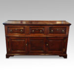 Antique oak dresser base - Image 7