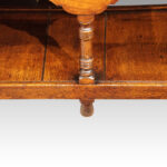 George III oak dresser base - Image 9