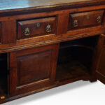 Antique oak dresser base - Image 6