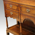 Antique oak dresser base - Image 12