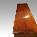 George III oak dresser base - Image 12