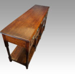 Antique oak dresser pot board base - Image 2