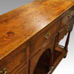 Antique oak dresser base - Image 14
