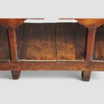 Antique oak dresser base with pot board - Image 11