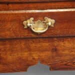 Antique oak dresser base with pot board - Image 9