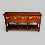 Antique Oak Dresser base with pot board