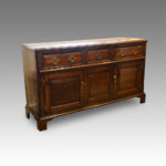 Antique oak dresser base Now Sold - Image 2