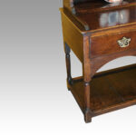 Antique oak pot board dresser - Image 5