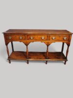 Antique oak dresser with pot board