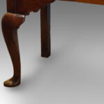 Antique oak inlaid cabriole leg dresser base - Image 6