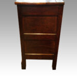 Antique oak inlaid dresser base - Image 7