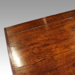 Antique oak inlaid dresser base - Image 8