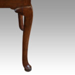 Antique oak lowboy - Image 6