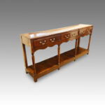 Antique oak narrow pot board dresser - Image 2