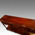 Antique oak narrow pot board dresser - Image 11
