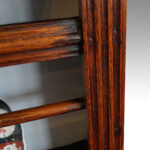 Antique oak plate rack - Image 3