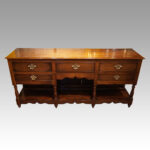 Antique Georgian oak dresser base