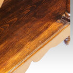 Antique Georgian oak dresser base - Image 10