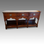 Antique oak pot-board dresser base Now Sold